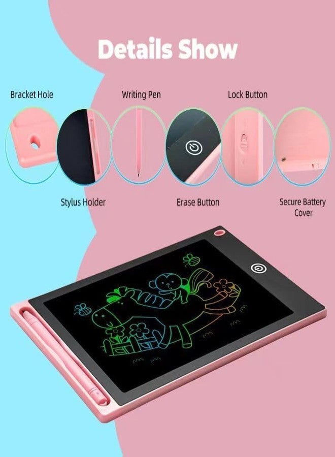 EVALUEMART Plastic 12 Inch LCD Writing Tablet with Stylus Pen, Electronic Colorful Screen Magic Slate Doodle Drawing Board Pad Scribbler Educational Learning Tool - Image 2